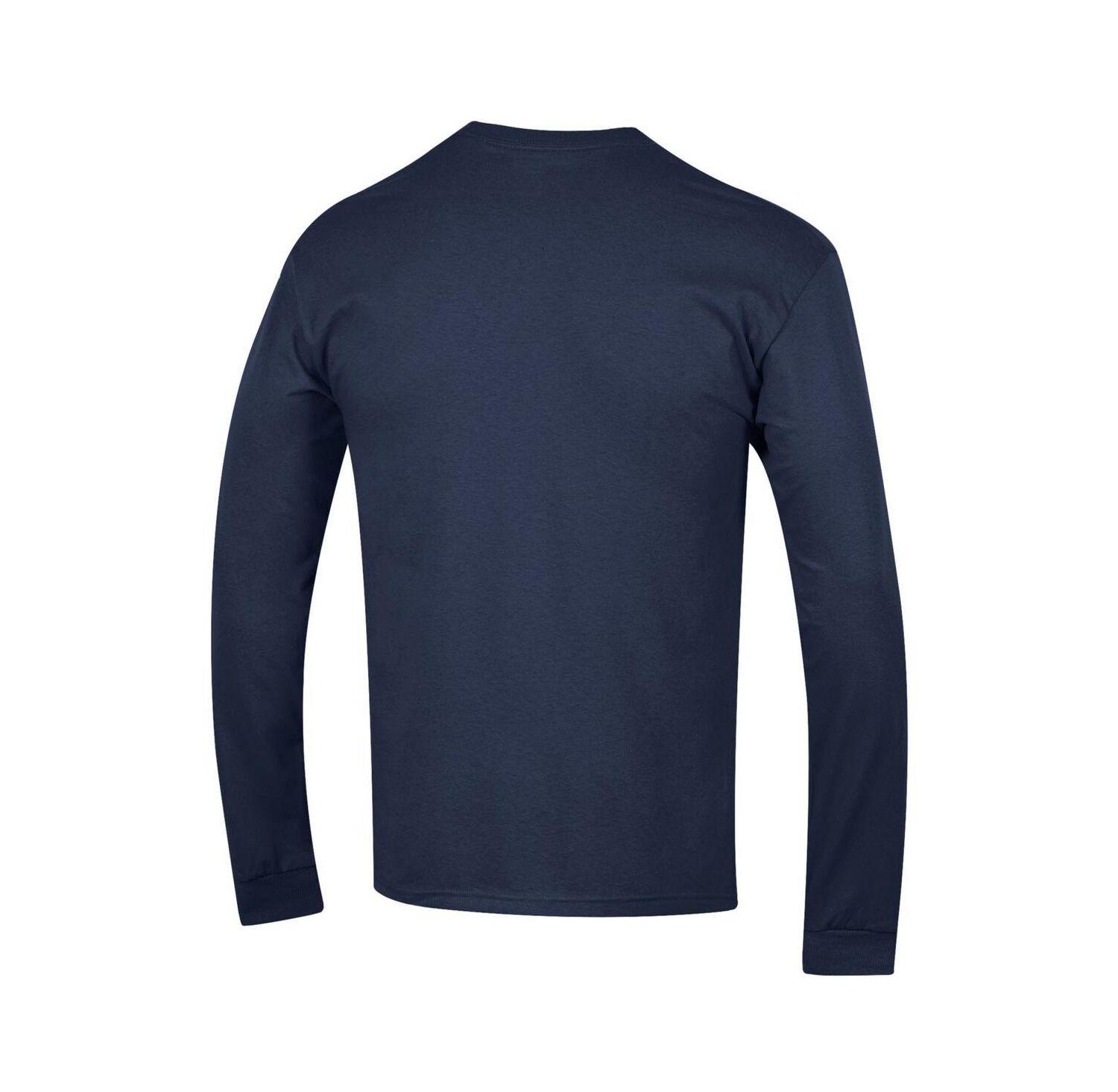 Men's Navy Penn State Nittany Lions Arch Over Logo Long Sleeve T-Shirt