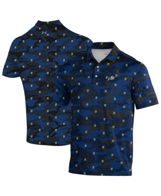 Under Armour - Men's Navy Navy Midshipmen Gameday Armourfuse Polo Shirt