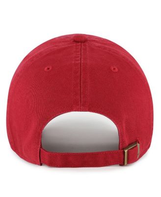 Men's Cardinal Arkansas Razorbacks Vault Clean Up Adjustable Hat