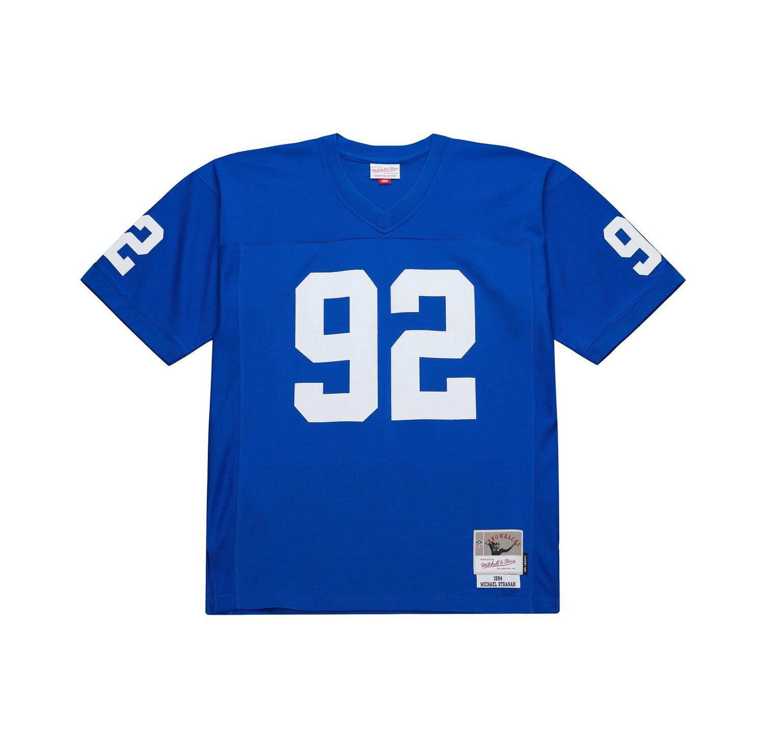Mitchell Ness Men's Michael Strahan Royal New York Giants 1994 Legacy Replica Jersey