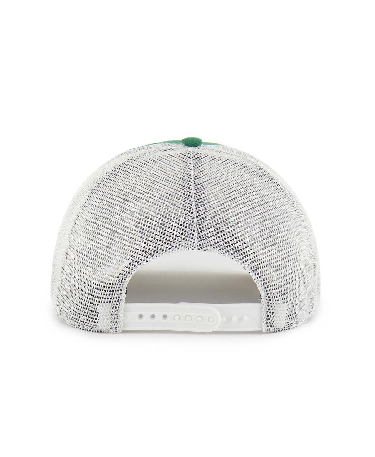 47 Brand Men's And Women's Green Oregon Ducks Contemporary Basics Foundation Trucker Hitch Adjustable Hat In Green