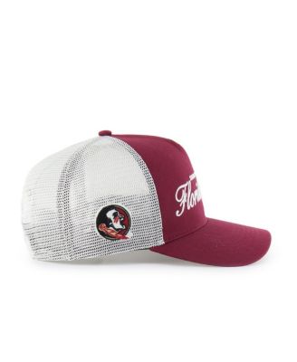 Men's and Women's Garnet Florida State Seminoles Contemporary Basics Foundation Trucker Hitch Adjustable Hat