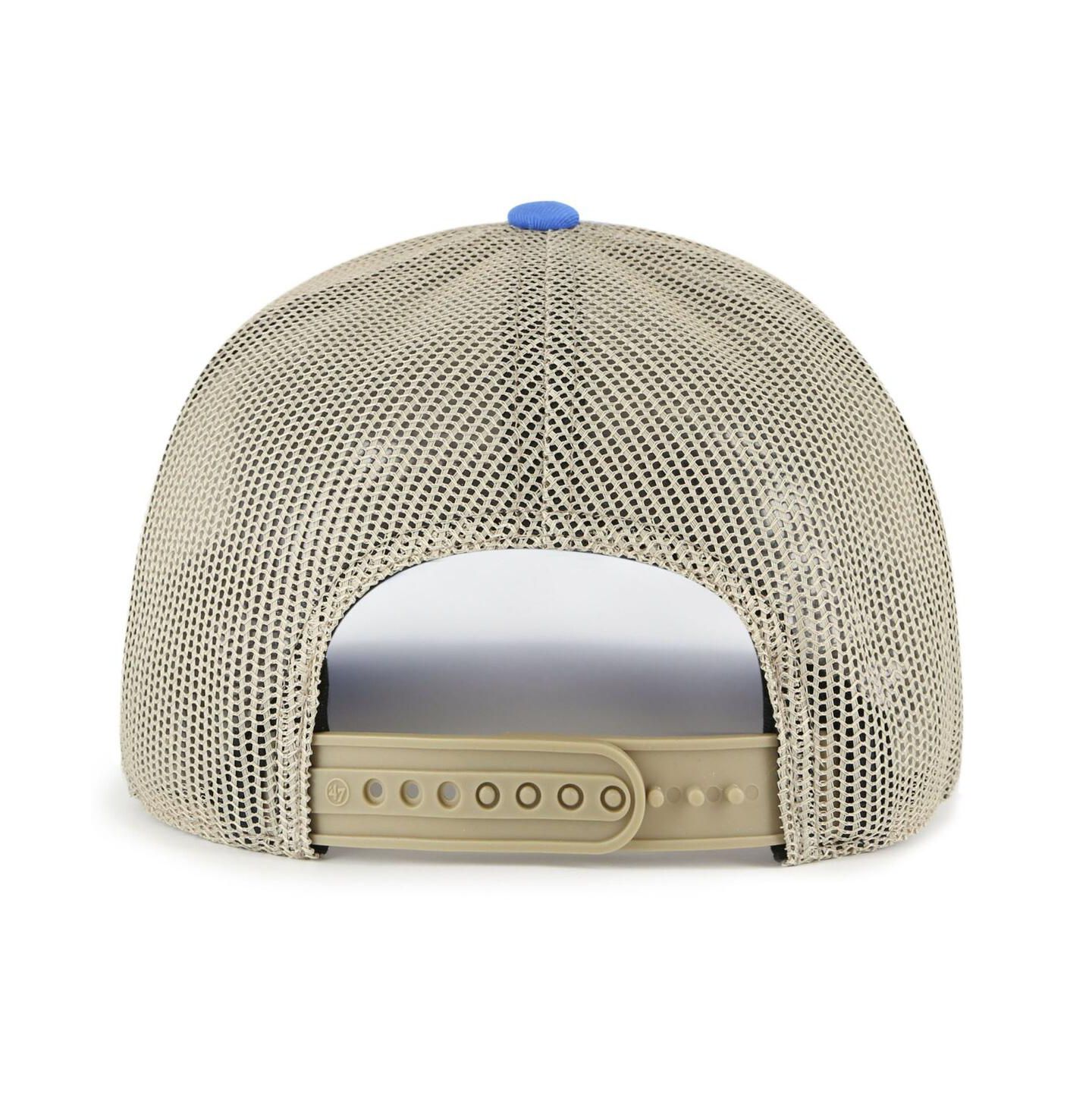 Мужская кепка '47 Brand Blue Ucla Bruins Arid Adjustable Trucker Hat — фото 2