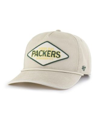 Men's Khaki Green Bay Packers Cairn Hitch Adjustable Hat