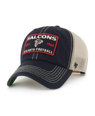 '47 Brand - Men's Black Atlanta Falcons Wabash Trucker Clean Up Adjustable Hat