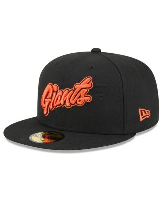 Men's Black San Francisco Giants 2025 City Connect Wordmark 59FIFTY Fitted Hat