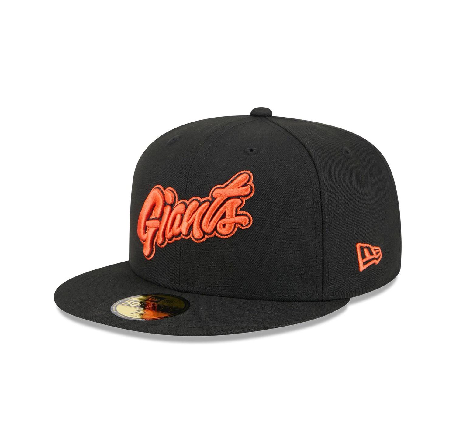 Men's Black San Francisco Giants 2025 City Connect Wordmark 59FIFTY Fitted Hat