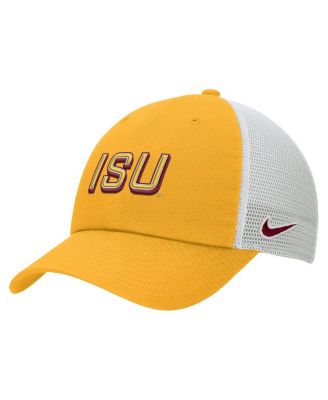 Nike - Men's Gold Iowa State Cyclones On-Field Club Adjustable Trucker Hat