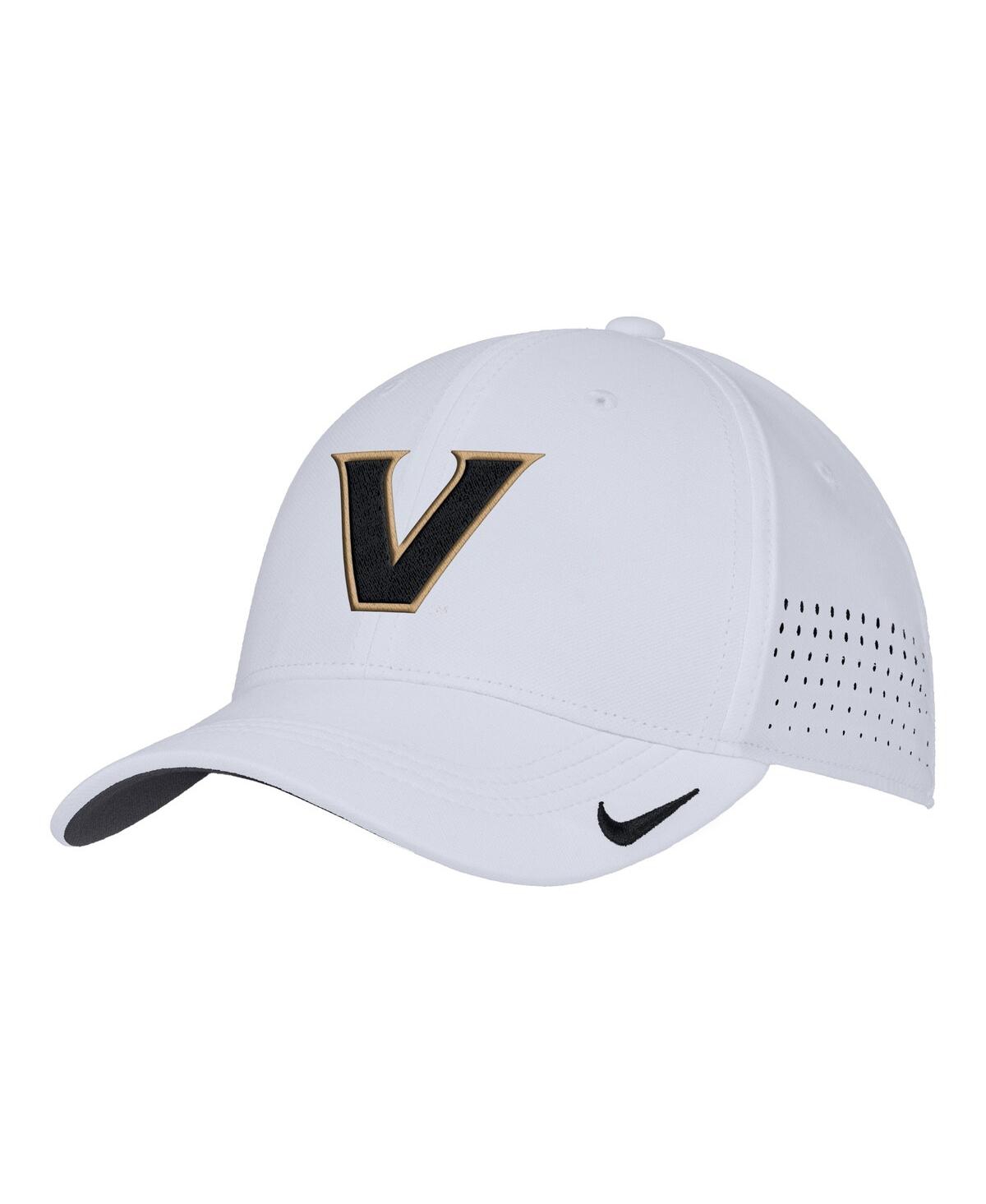 Nike Men's White Vanderbilt Commodores 2025â On-field Performance Flex Hat In White
