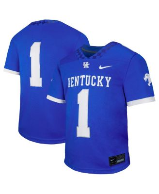 Nike - Big Boys and Girls 1 Royal Kentucky Wildcats Unable Replica Game Jersey