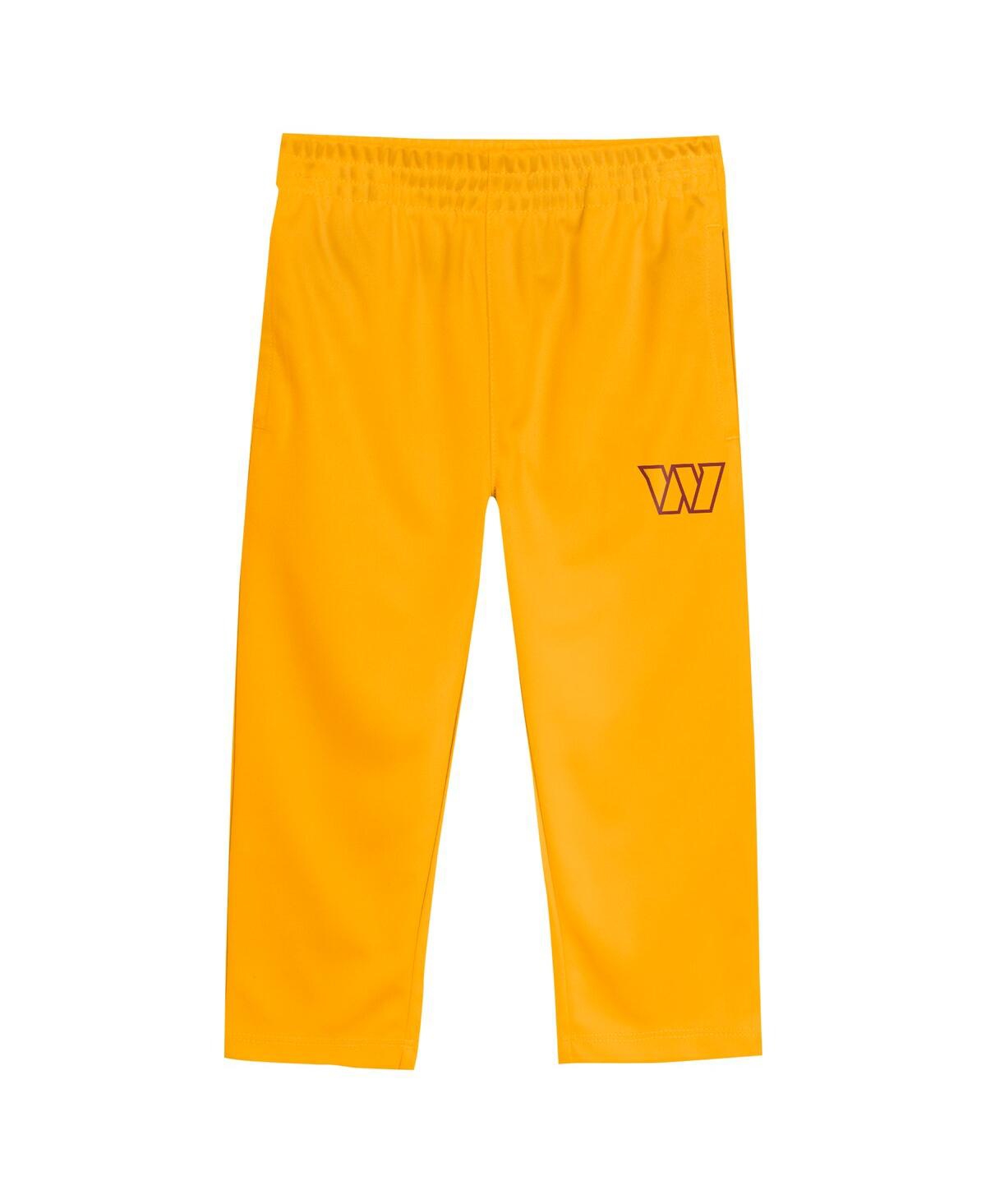 Outerstuff 2-piece Toddler Washington Commanders T-shirt And Pants Set In Yellow