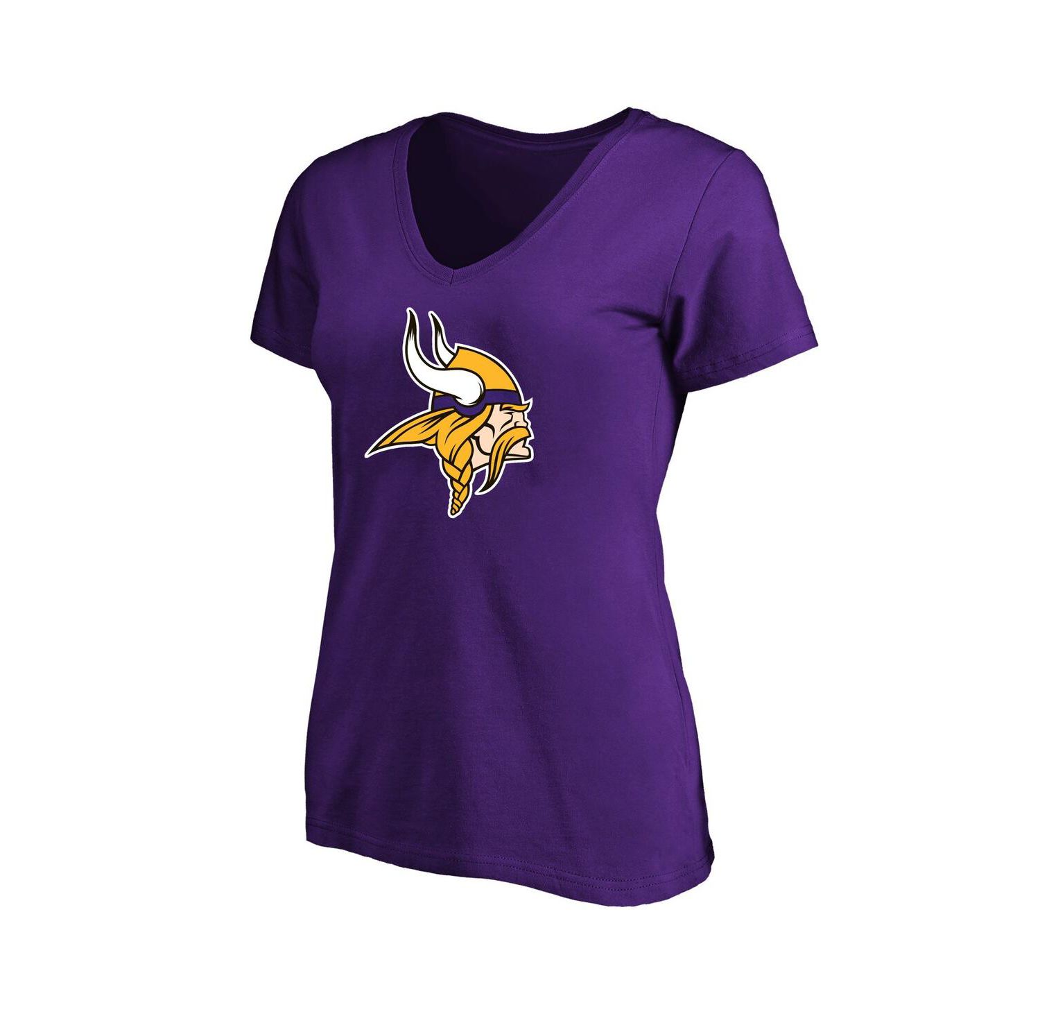 Women's J.J. McCarthy Purple Minnesota Vikings Plus Size Fair Catch Name & Number Scoop Neck T-Shirt