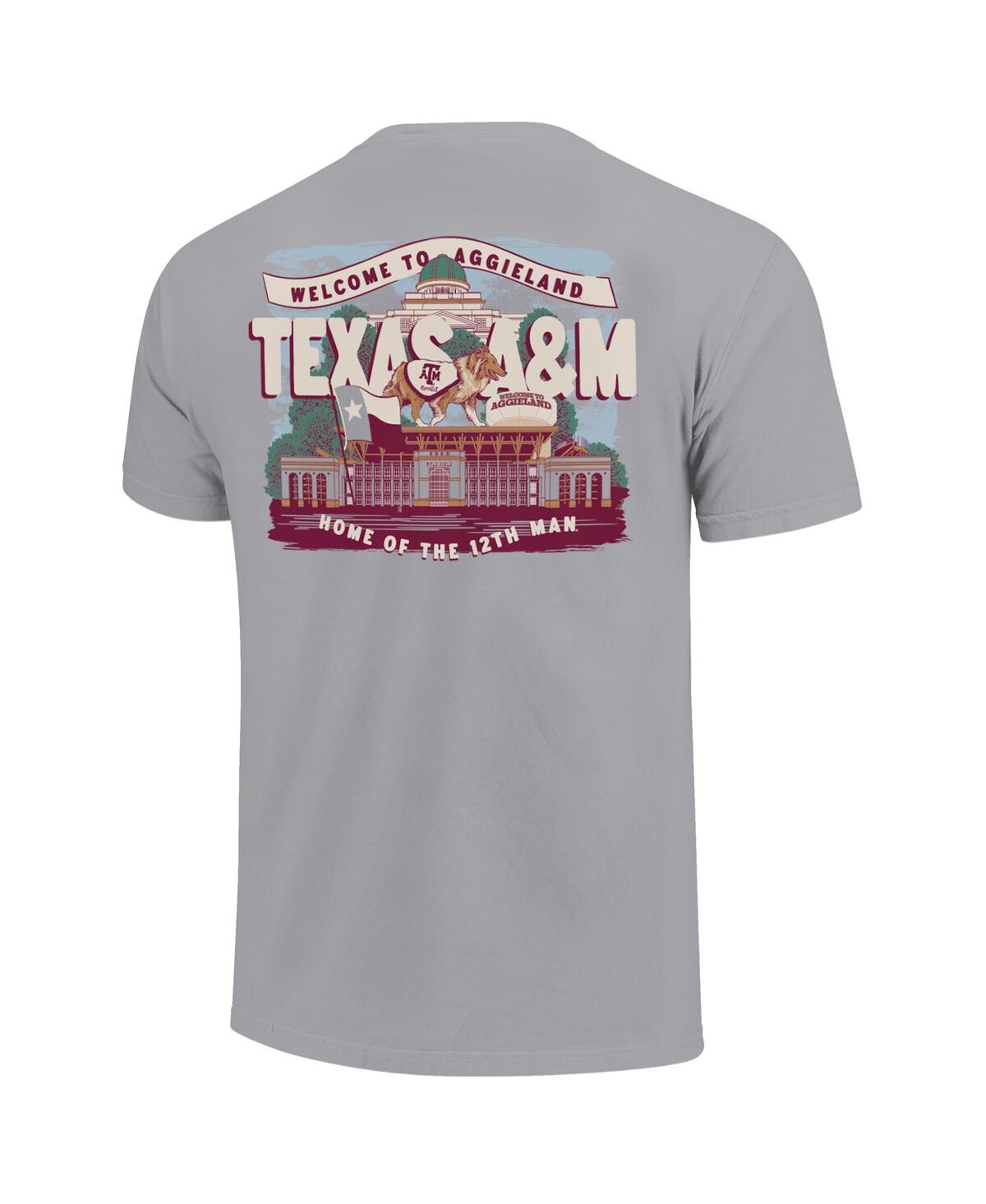 Image One Big Boys And Girls Gray Texas A M Aggies Local Campus Scene T-shirt In Gray