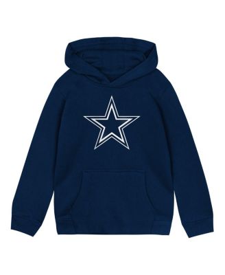 Outerstuff - Toddler Navy Dallas Cowboys Logo Pullover Hoodie