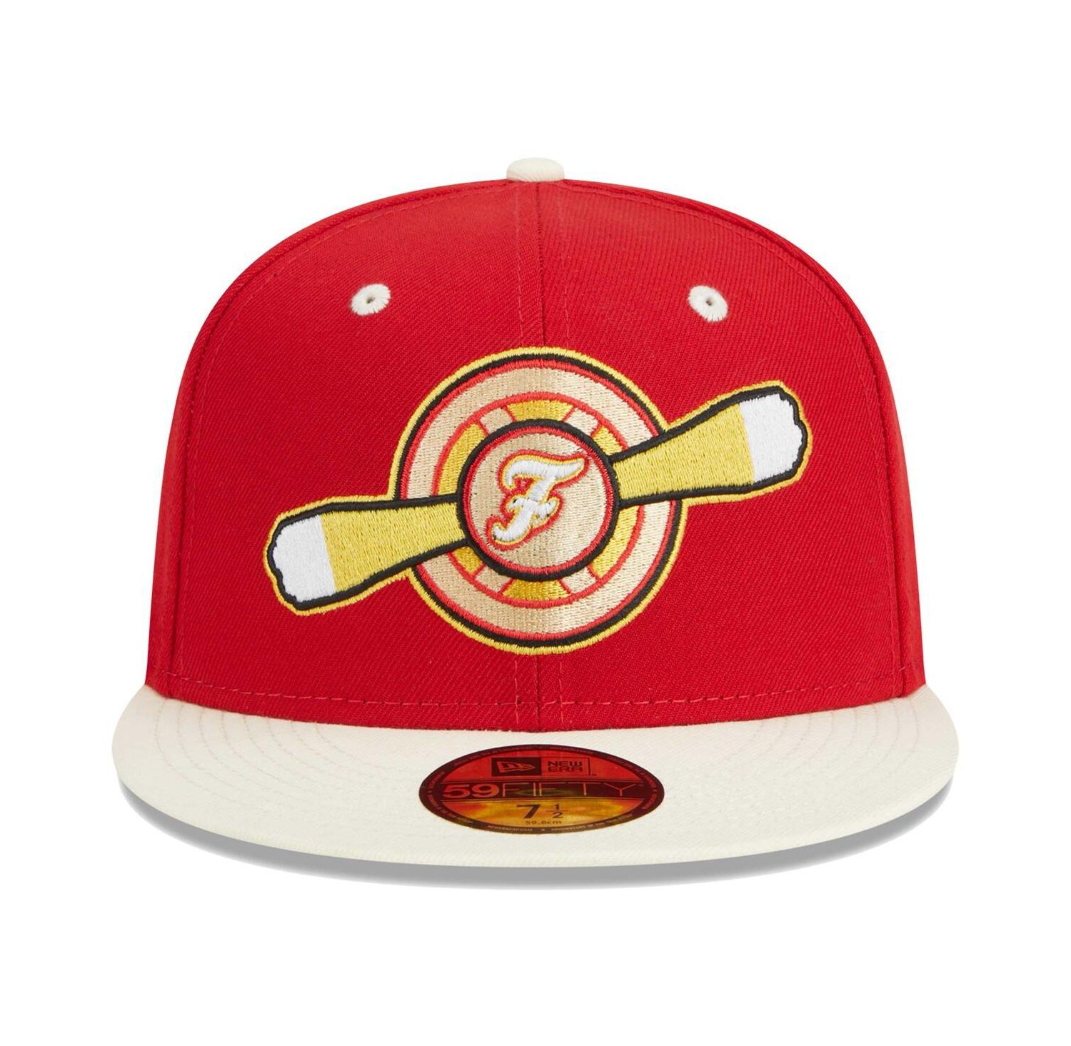 Men's Red Winston-Salem Dash Theme Nights Flight 59FIFTY Fitted Hat