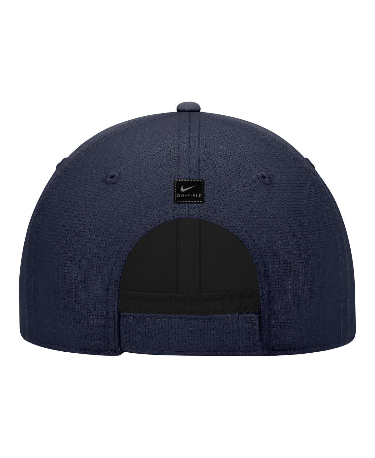 Nike Navy Team Usa On-field Club Ripstop Dri-fit Adjustable Hat In Blue