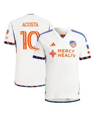 adidas - Men's Luciano Acosta White FC Cincinnati 2024 The Canvas Kit Authentic Player Jersey