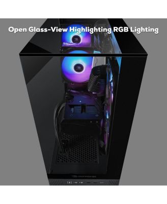 Element SE Gaming PC Desktop - AMD Ryzen 5 5500, NVIDIA GeForce RTX 5060 8GB, 16GB DDR4 RAM, 1TB NVMe SSD