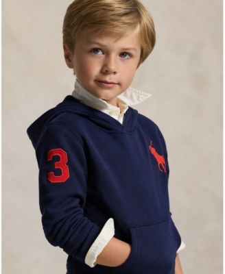 Toddler and Little Boys Big Pony Fleece Hoodie