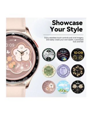 VASIP Smart Watches For Women With Earbuds (Call Receive/Music Playback) IP67 100+ Sports Modes Health Monitor Message Notification Weather Forecast Remote Camera Control For IOS Android Perfect Gifts For Women