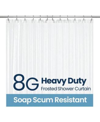 Extra Heavy Weight 8G PEVA Shower Liner, 72" x 72"