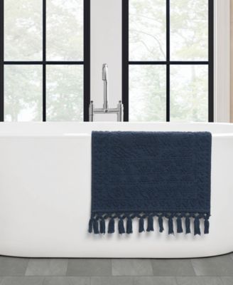 Nellore Fringe Cotton 20" x 38" Bath Rug