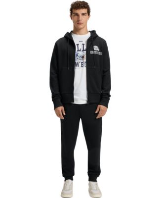 BOSS x DALLAS COWBOYS Regular Fit Zip-Up Hoodie