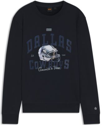 BOSS x DALLAS COWBOYS Helmet Graphic Sweatshirt