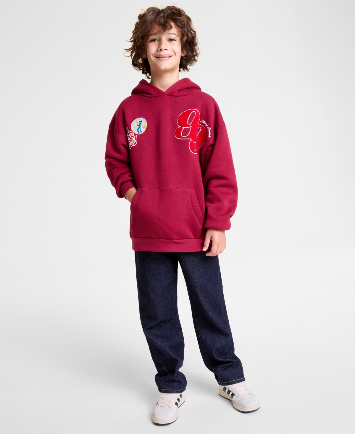 Macy's Thanksgiving Day Parade Kids Xs-xl Cozy Adventures Hooded Sweatshirt,  Exclusive In Red