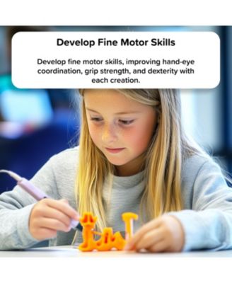 NEW 3dPen Artist STEM Learning Teenager & Adult 3D Drawing with Biodegradable Filaments Full Set Kit