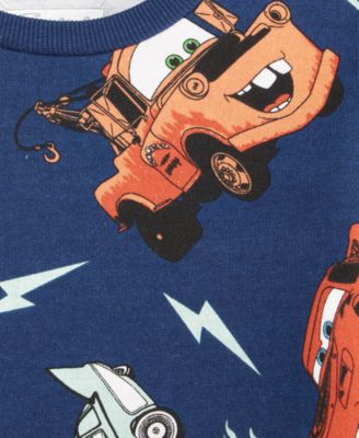 Boys' Toddler 2T-4T Cars-Print Crewneck Knit Sweatshirt, Macy's Exclusive