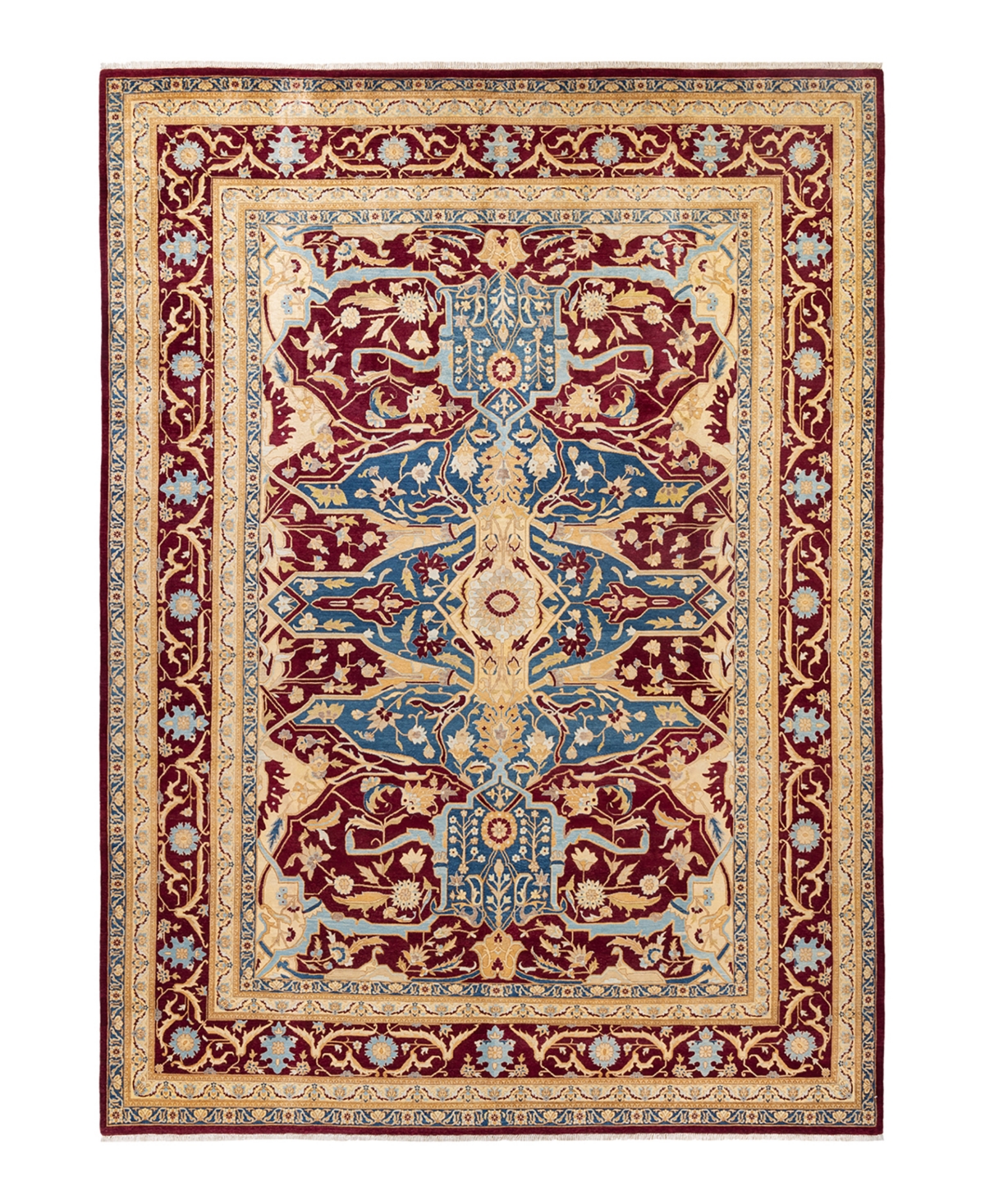 Adorn Hand Woven Rugs Mogul M1261 9'2"x12'5" Area Rug In Multi