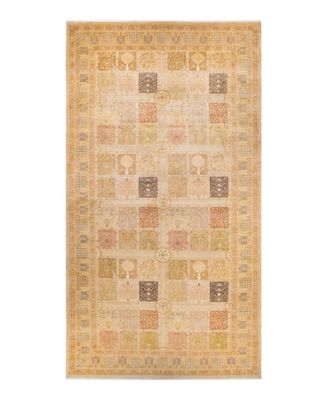 Adorn Hand Woven Rugs Mogul M1550 Rug Collection In Yellow