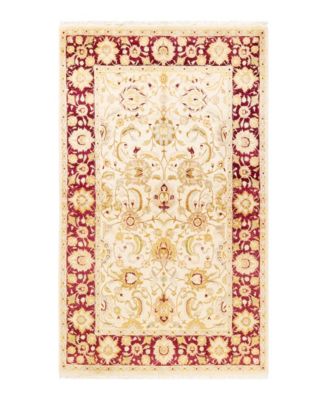 Adorn Hand Woven Rugs Mogul M1289 Rug Collection In White