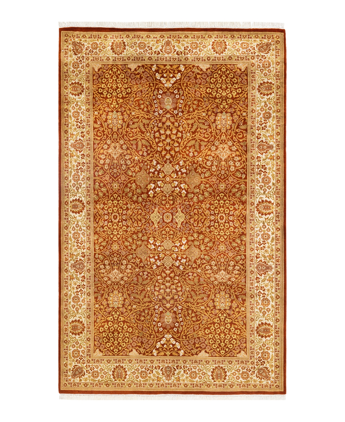 Adorn Hand Woven Rugs Mogul M1325 5'1"x8'3" Area Rug In Multi