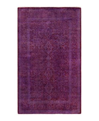 Adorn Hand Woven Rugs Fine Vibrance M1395 Rug Collection In Pink