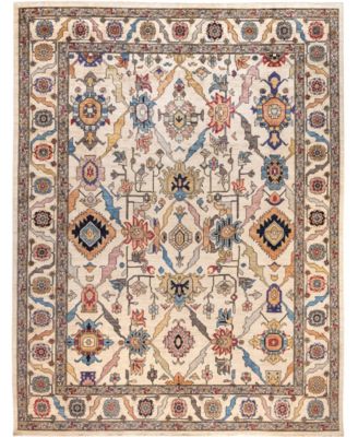 Adorn Hand Woven Rugs Serapi M0103 156 Rug Collection In White