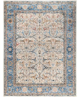 Adorn Hand Woven Rugs Serapi M0103 186 Rug Collection In White