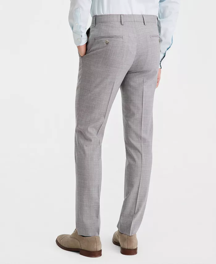 Men's Modern-Fit Wool-Blend Suit Separate Pants - thumbnail 5
