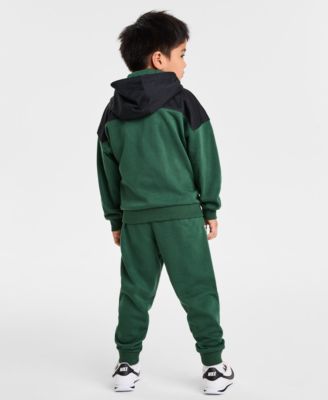 Little Boys 2-Piecs Sportswear P.E. Blocked Pullover & Pant Set	