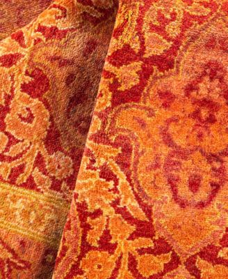 Mogul M1554 3'x9' Runner Area Rug