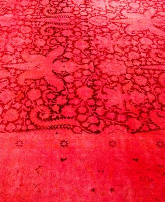 Adorn Hand Woven Rugs Fine Vibrance M1375 Rug Collection In Pink