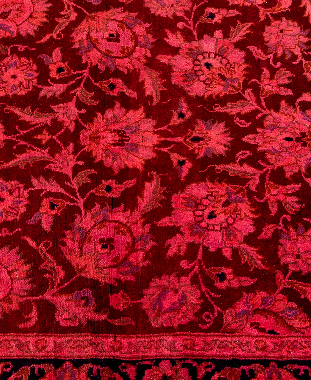 Adorn Hand Woven Rugs Fine Vibrance M1192 2'6"x12'3" Runner Area Rug In Orange