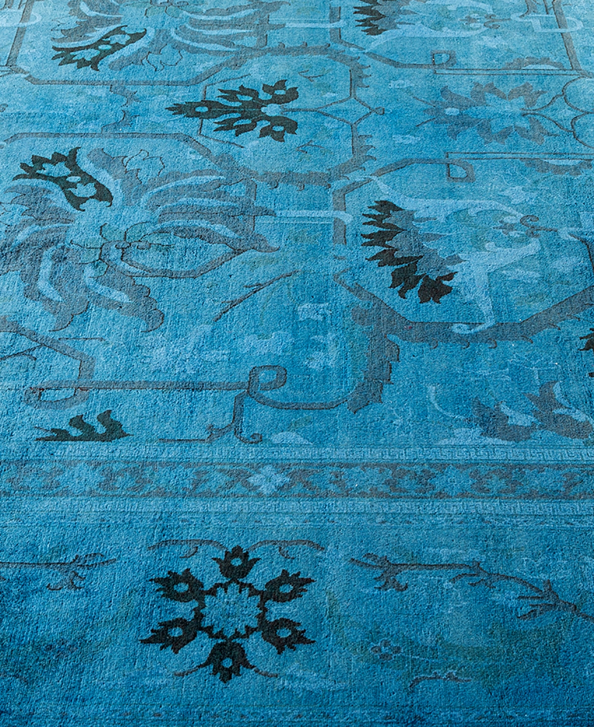 Adorn Hand Woven Rugs Fine Vibrance M1381 9'x11'10" Area Rug In Blue