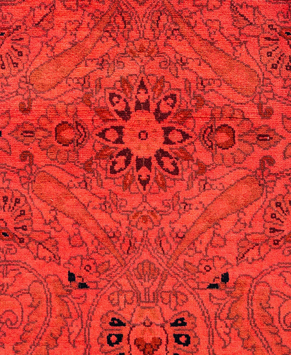 Adorn Hand Woven Rugs Fine Vibrance M1355 2'6"x11'6" Runner Area Rug In Pink