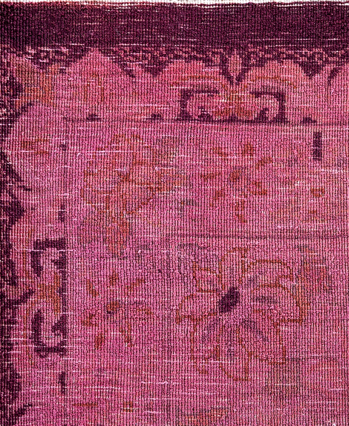 Adorn Hand Woven Rugs Fine Vibrance M1123 8'2"x10'2" Area Rug In Pink