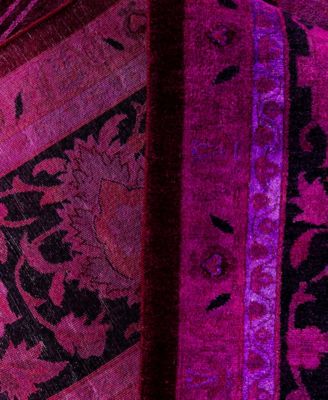 Adorn Hand Woven Rugs Fine Vibrance M1369 Rug Collection In Pink