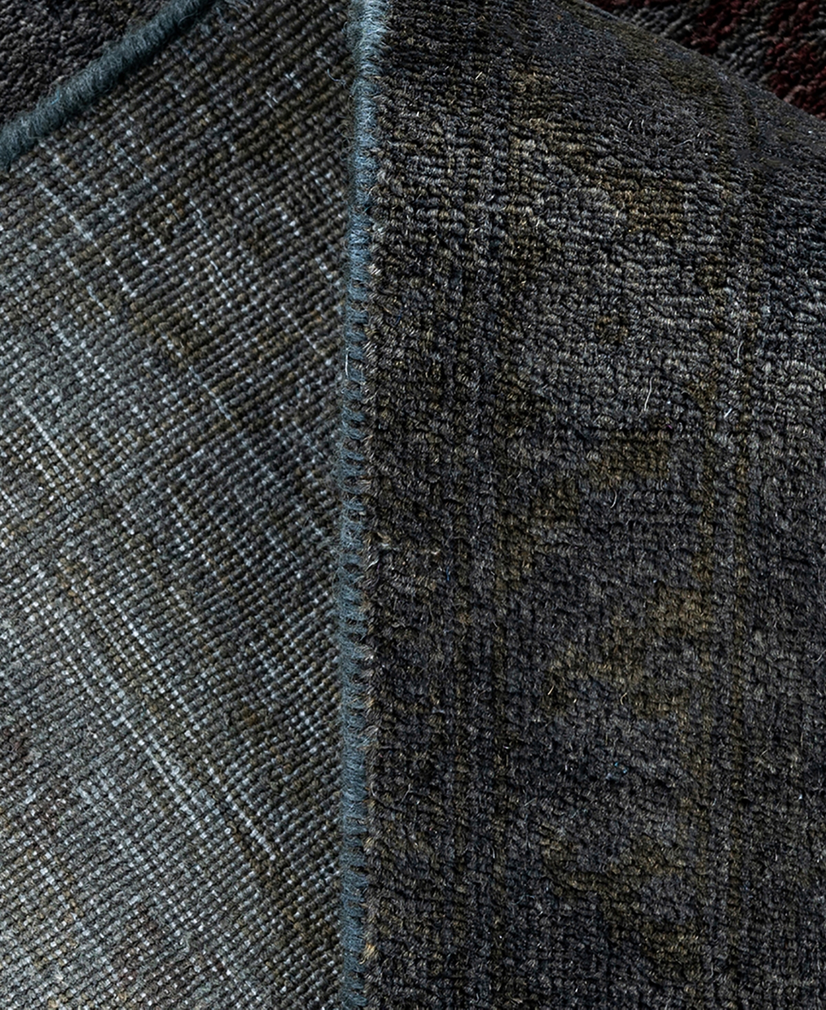 Adorn Hand Woven Rugs Fine Vibrance M1380 6'2"x9'2" Area Rug In Gray