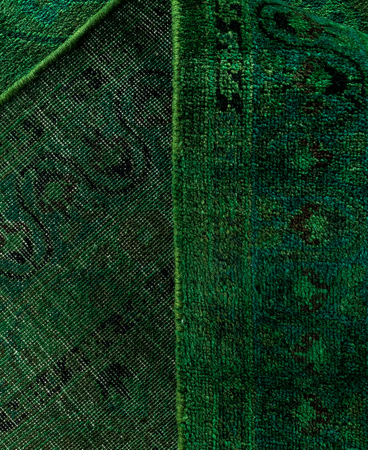 Adorn Hand Woven Rugs Fine Vibrance M1496 8'2"x10'3" Area Rug In Green