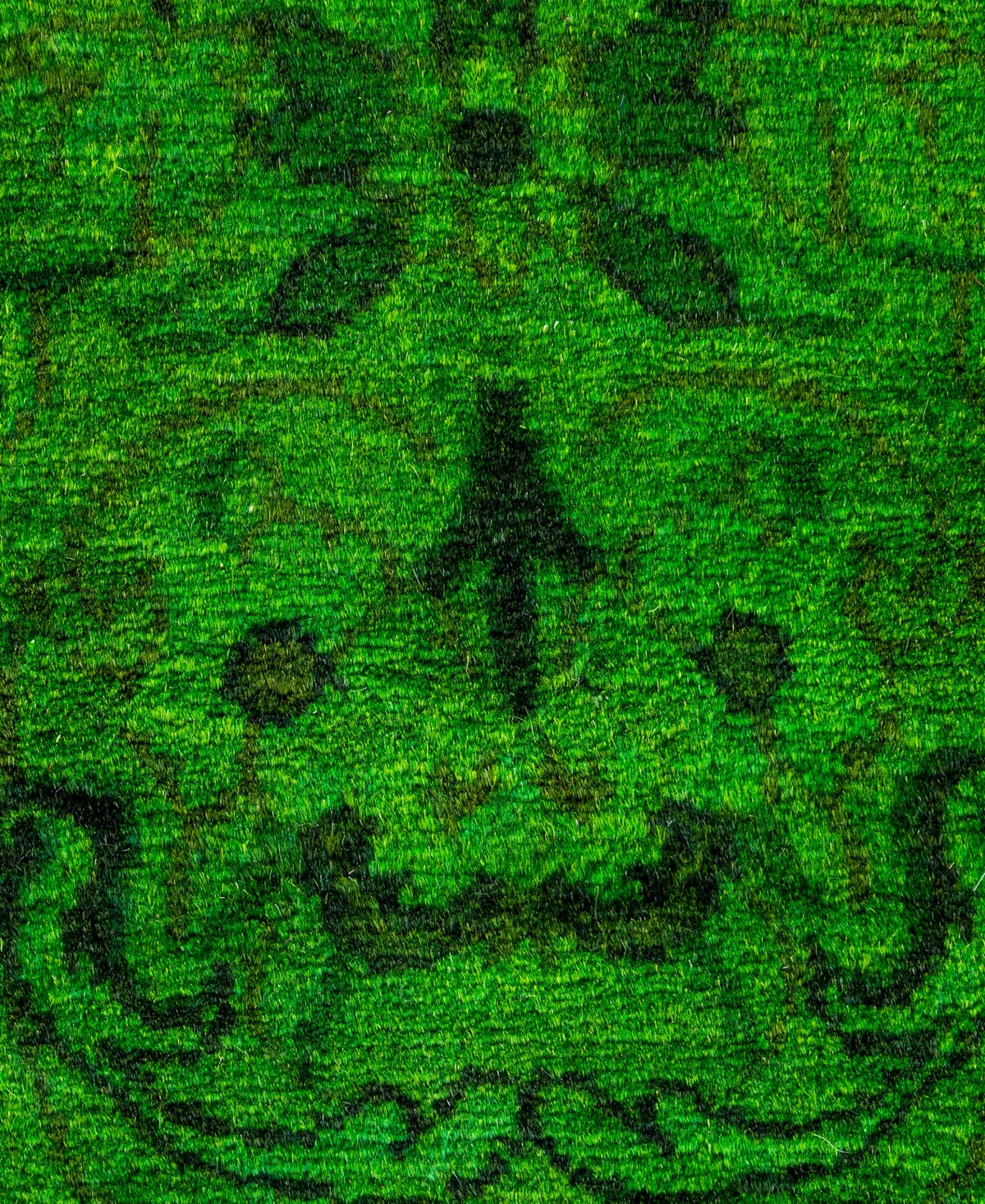 Adorn Hand Woven Rugs Fine Vibrance M9306 4'2"x6'3" Area Rug In Green